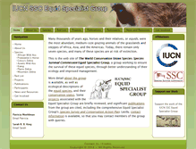 Tablet Screenshot of equids.org