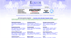 Desktop Screenshot of equids.com